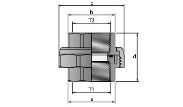 HAN barrel union SBU dwg